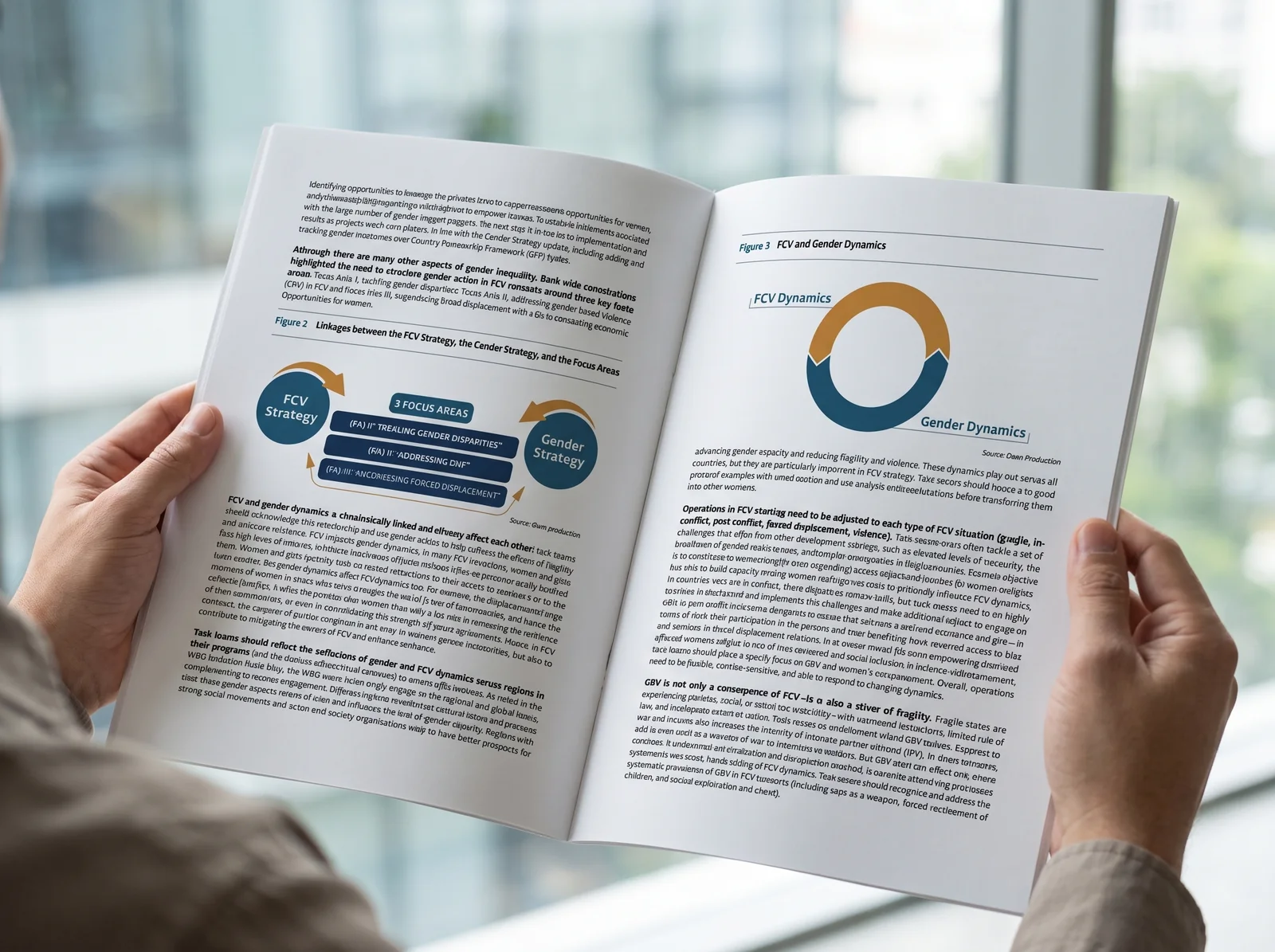 Advancing Gender Equality in FCV, World Bank Group: The gender dynamics spread, in hand