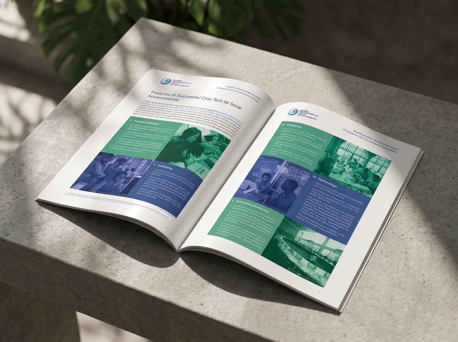 GPSA Publication Series, World Bank Group · GPSA: Civic Tech proposal, feature spread