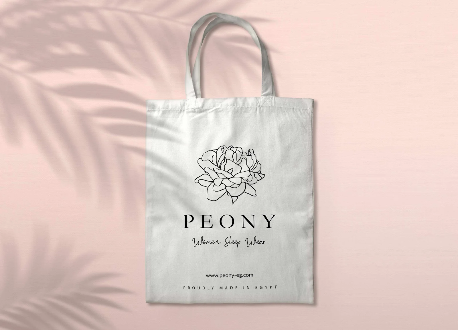 Peony Fashion Wear, Peony, Cairo: Tote, the one-line peony